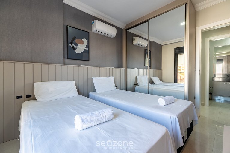 Apto 2Q churrasq. quadra mar - Bombinhas UML0104