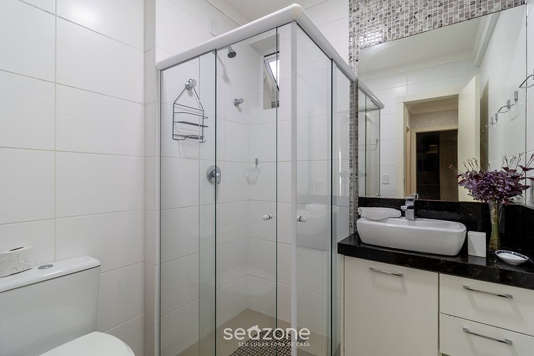 Depto vista mar c/ parrilla Bombinhas ARN0104