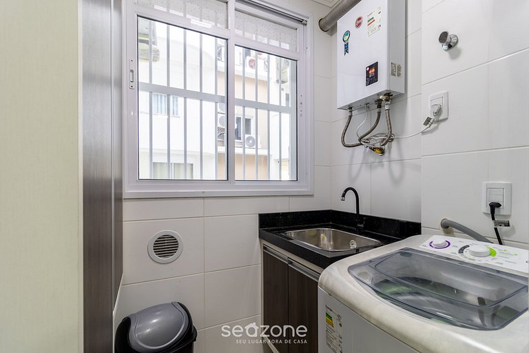 Apto Vista Mar c/ churrasq em Bombinhas ARN0104