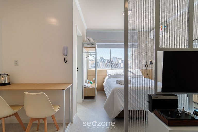 Estudio bien ubicado el centro de Floripa EVA105.