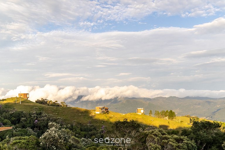 Cabaña con impresionantes vistas a las montañas VST020