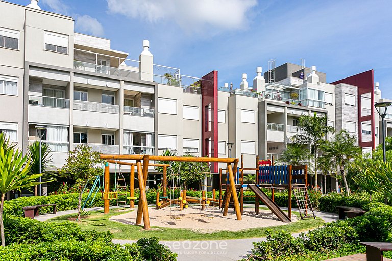 Apto em Home Beach Resort frente mar TBS1105