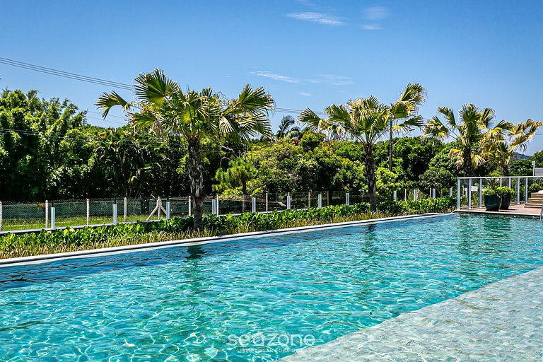 Apto em Home Beach Resort frente mar TBS1105