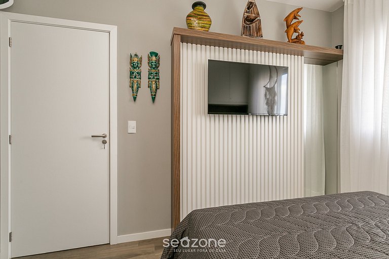 Apto moderno a 5min da praia TBS106