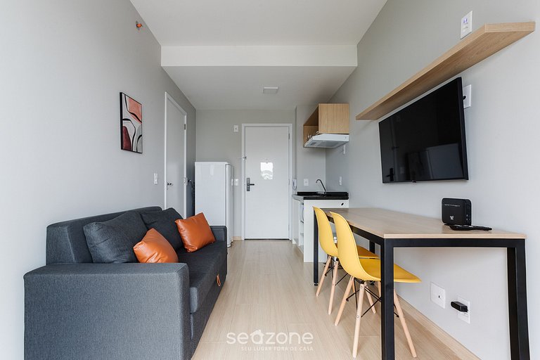 Apto c/ varanda Zona Sul 500m do metro - NOA1014