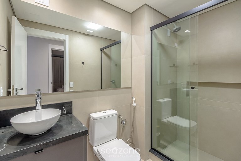 Apartamento acogedor en centro de Gramado DLH0302