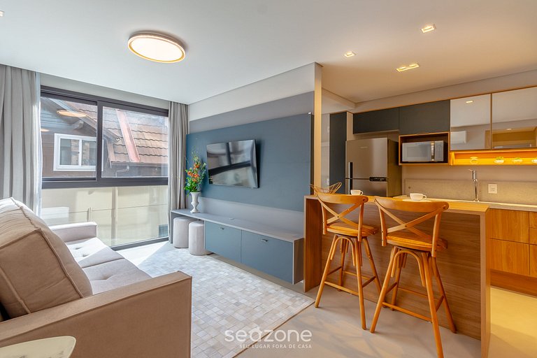 Apartamento acogedor en centro de Gramado DLH0302