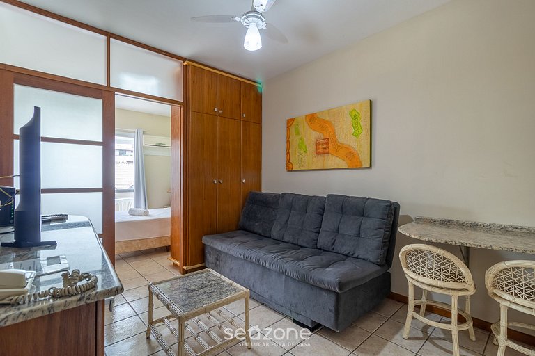 Acogedor apto con balcón en Floripa IHO127