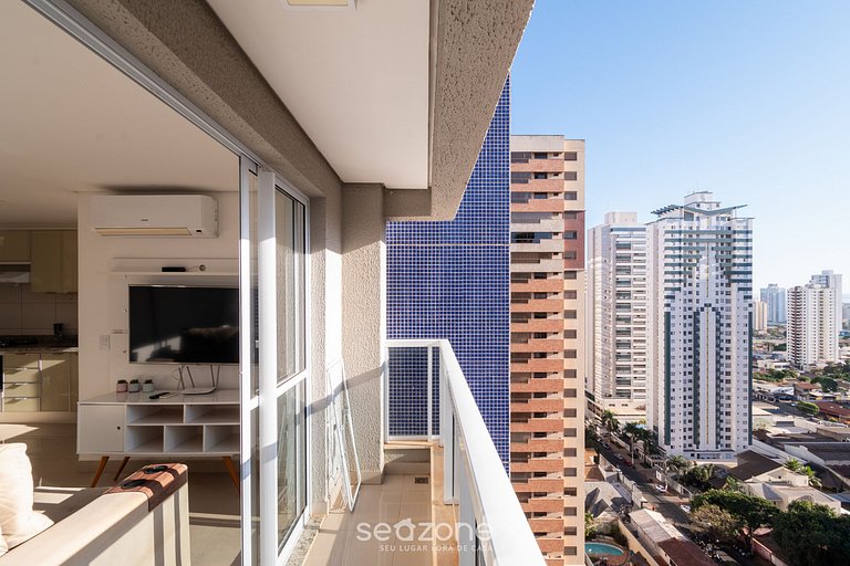 Estudio en cond. c/ piscina, Setor Bueno TXP1803