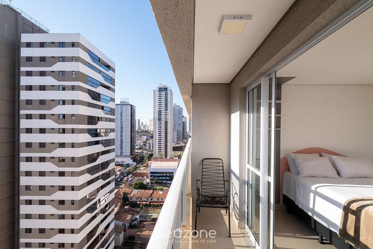 Estudio en cond. c/ piscina, Setor Bueno TXP1803