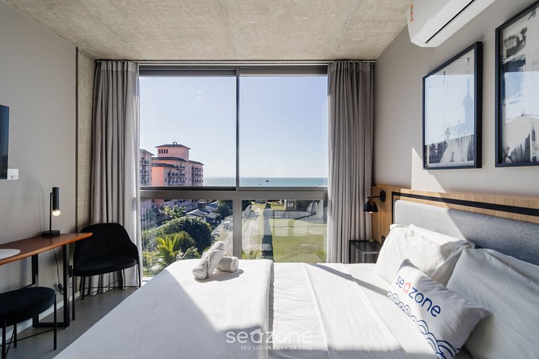 Spot moderno em Jurere c/ vista incrível SPJ0403