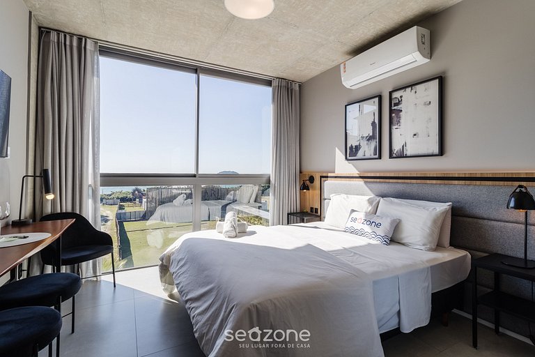 Spot moderno em Jurere c/ vista incrível SPJ0403