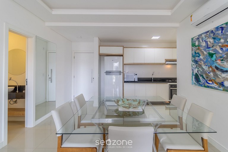 Apto c/ Barbacoa 1km de la Playa de Jurerê LES106