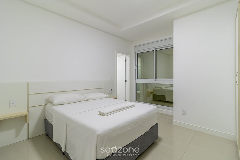 Apto c/ Churrasq 1km da Praia de Jurerê - LES106