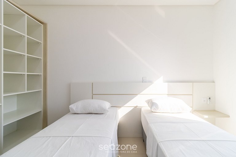 Apto c/ Churrasq 1km da Praia de Jurerê - LES106