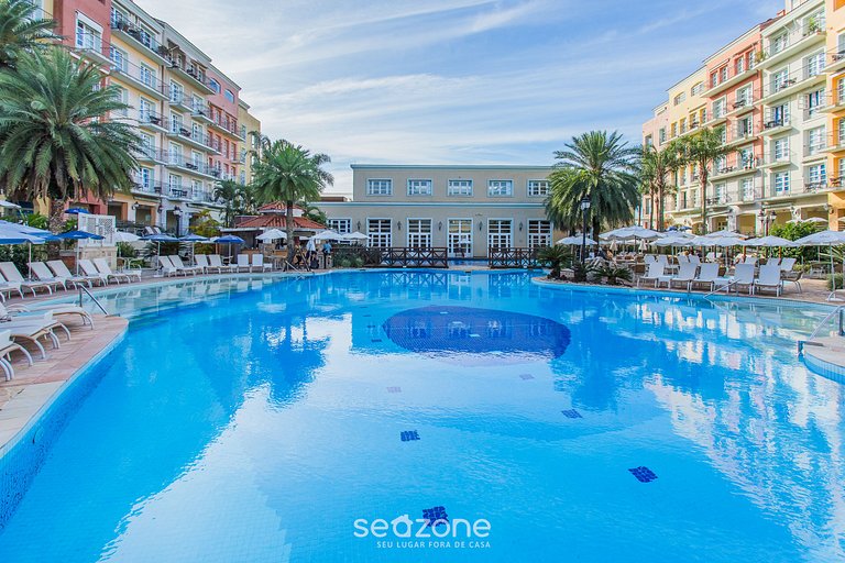 Estudio en Jurerê acogedor en resort de lujo ILC2403 Seazone