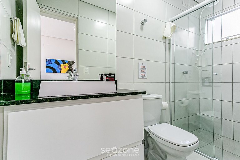 Encajar frente a Lagoa da Conceição