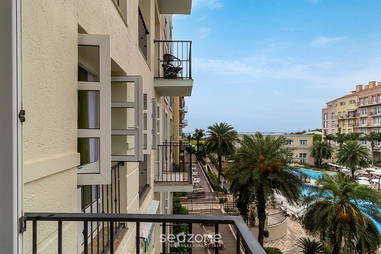 Studio em Jurerê resort apartamento de luxo ILC1211 Seazone