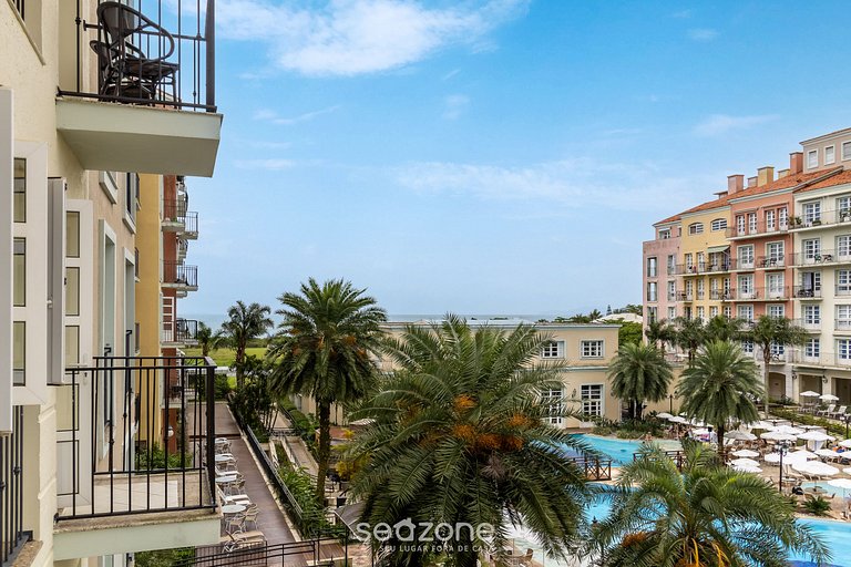 Studio em Jurerê resort apartamento de luxo ILC1211 Seazone