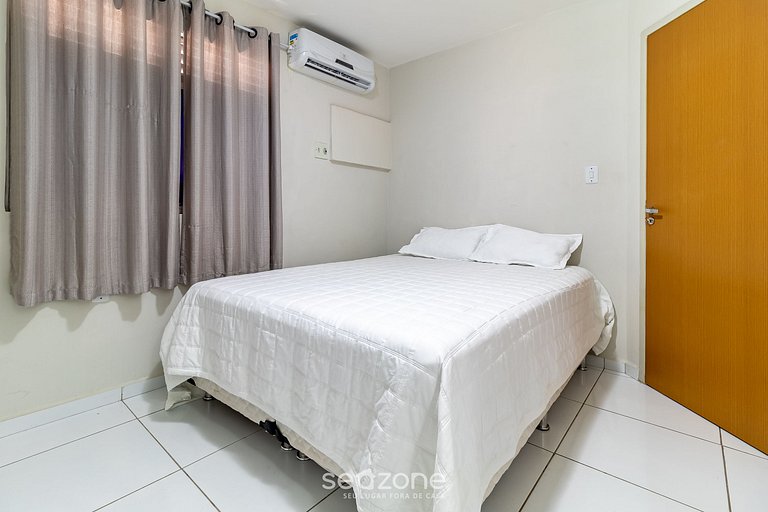 Bonito apto a 300m da praia de Jatiuca SBA0401