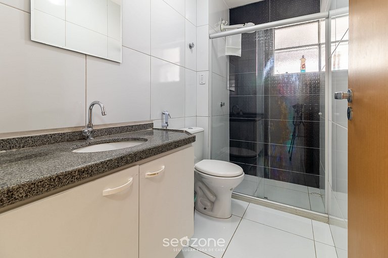 Bonito apto a 300m da praia de Jatiuca SBA0401