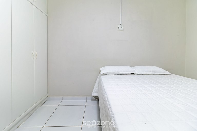 Bonito apto a 300m da praia de Jatiuca SBA0401