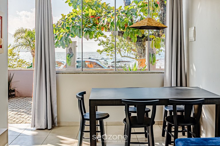 Encajar frente a Lagoa da Conceição