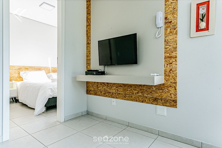 Encajar frente a Lagoa da Conceição