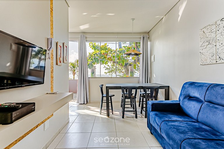 Encajar frente a Lagoa da Conceição