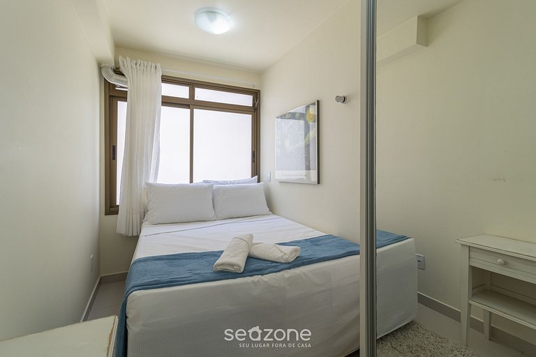 Apt perfeito de frente para o mar ILH106