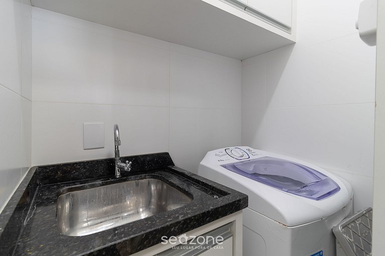 Apt perfeito de frente para o mar ILH106