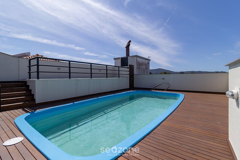 Apto junto al mar con barbacoa Floripa-SC ILH310