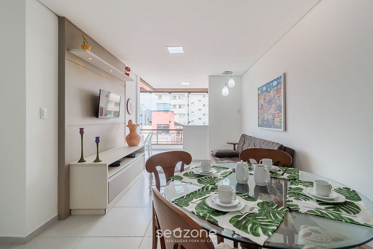 Apto beira-mar com churrasqueira Floripa-SC ILH310