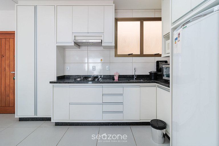 Apto beira-mar com churrasqueira Floripa-SC ILH310