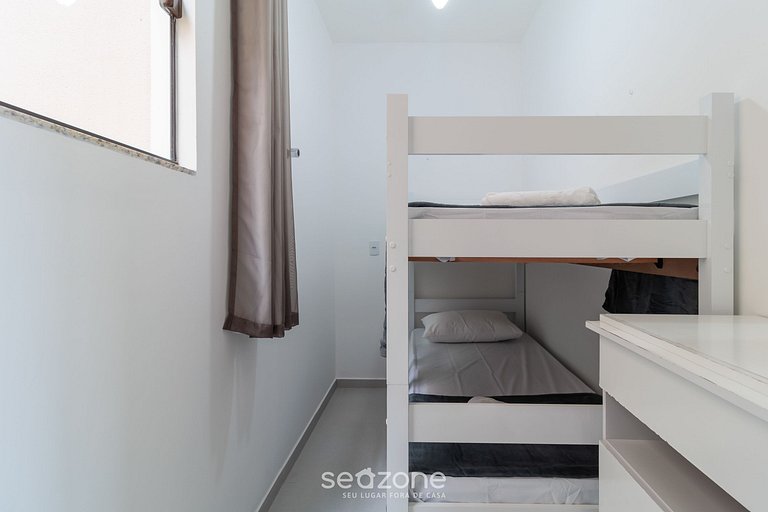 Apto beira-mar com churrasqueira Floripa-SC ILH310