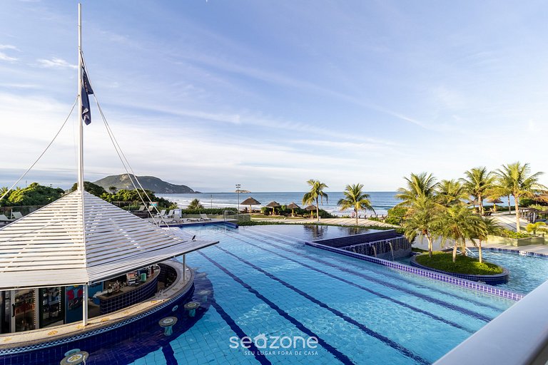 Apartamento em Santinho vista mar em resort STO2206 Seazone
