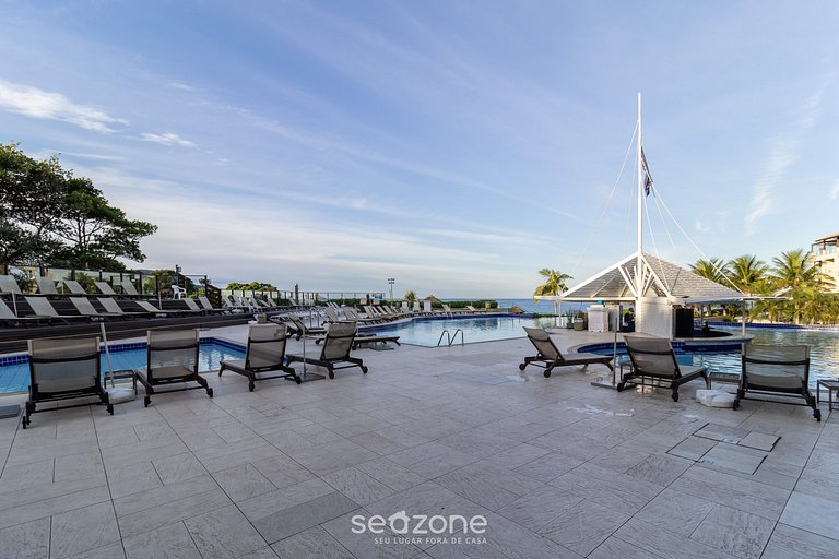 Apartamento em Santinho vista mar em resort STO2206 Seazone
