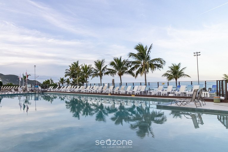 Apartamento em Santinho vista mar em resort STO2206 Seazone