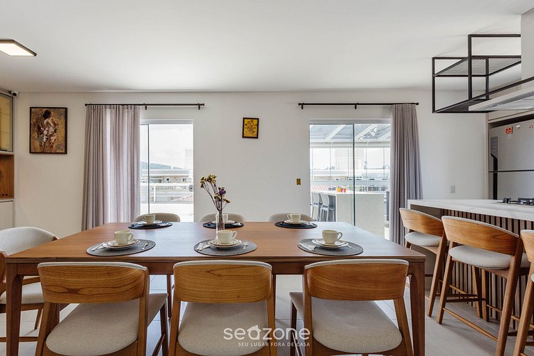 Apto de lujo a 3min de Praia dos Ingleses SV0401