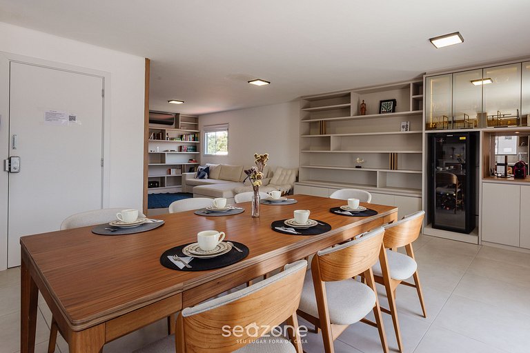 Apto luxoso a 3min da praia dos Ingleses SVN0401