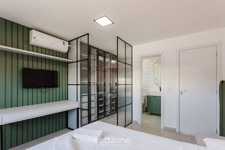 Apto luxoso a 3min da praia dos Ingleses SVN0401