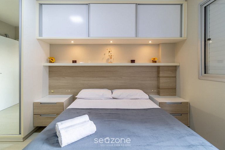 Apt moderno cerca de Beira-Mar Norte Centro VRA404