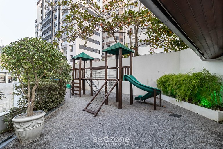 Apt moderno cerca de Beira-Mar Norte Centro VRA404