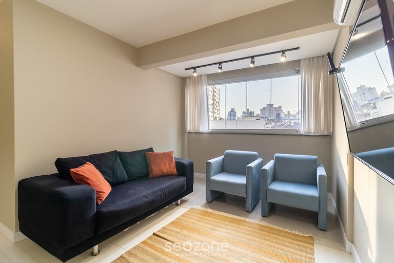 Apt moderno cerca de Beira-Mar Norte Centro VRA404