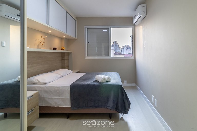 Apto moderno prox a beira-mar norte centro VRA404