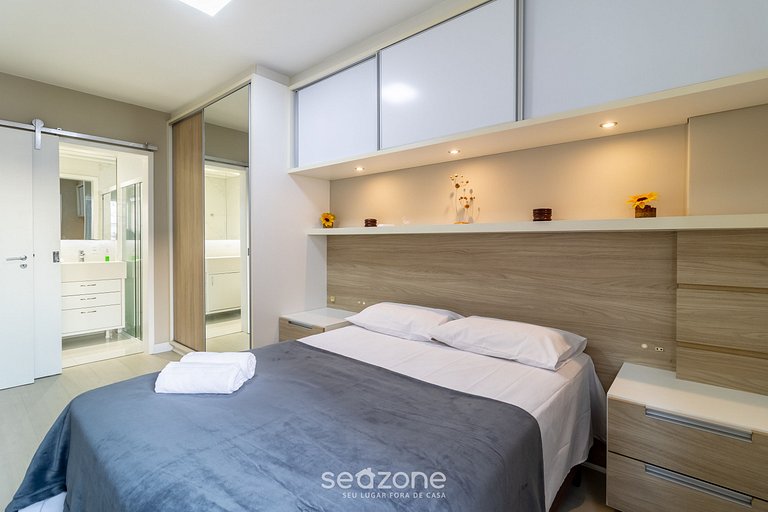 Apt moderno cerca de Beira-Mar Norte Centro VRA404