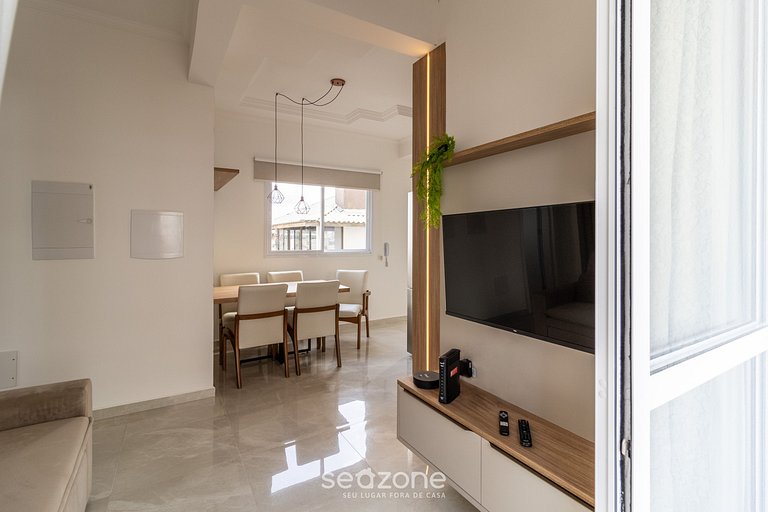 Apto a 3 minutos de la playa Floripa-SC PRA0304