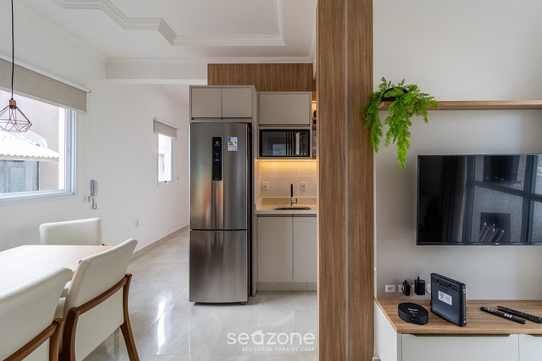 Apto a 3 minutos de la playa Floripa-SC PRA0304