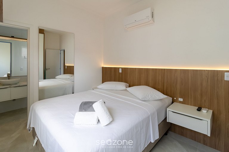 Apto a 3min da praia Floripa-SC PRA0304