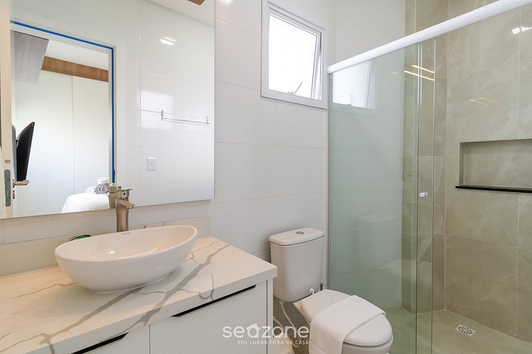 Apto a 3 minutos de la playa Floripa-SC PRA0304